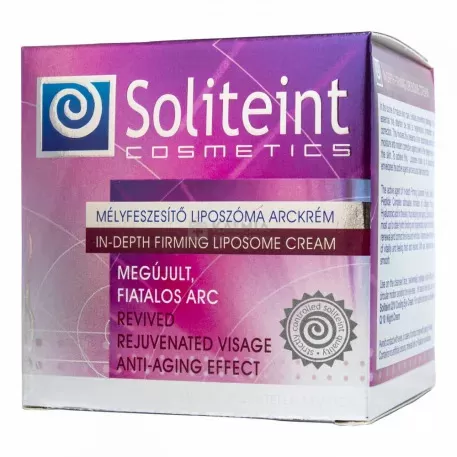 Dobó téri Kígyó Patika - Soliteint mélyfeszesítő liposzómás arckrém 50 ml