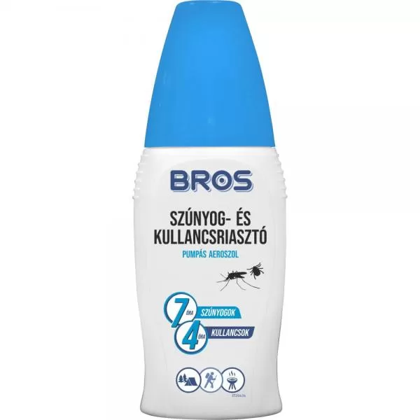 Dobó téri Kígyó Patika - Bros plus szúnyog és kullancsriasztó pumpás 50ml