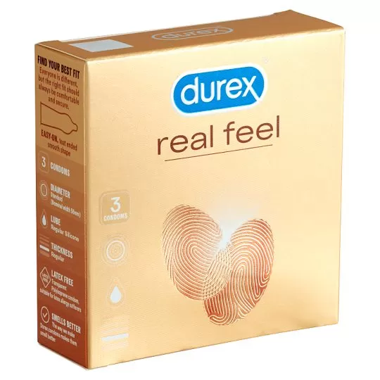 Dobó téri Kígyó Patika - Durex real feel óvszer 3x