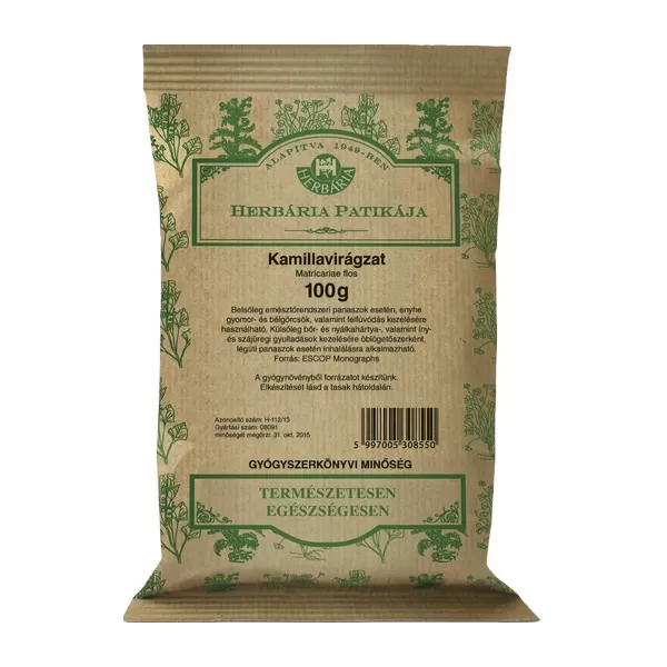 Dobó téri Kígyó Patika - Herbária kamillavirágz tea 90g