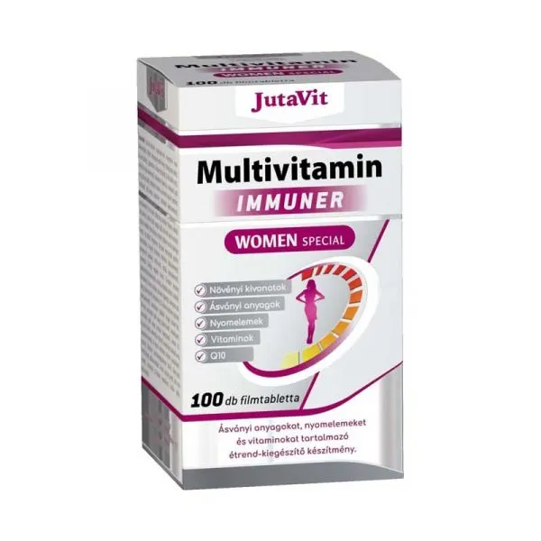 Dobó téri Kígyó Patika - Jutavit multivitivitamin immuner women tabletta 100x