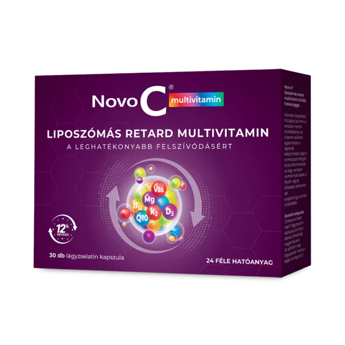 Dobó téri Kígyó Patika - Novo c liposzómás multivitamin retatrd lágyzselatin kapszula 30x
