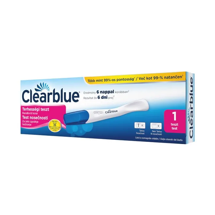 Dobó téri Kígyó Patika - Clearblue terhességi teszt rendkívül korai 1x